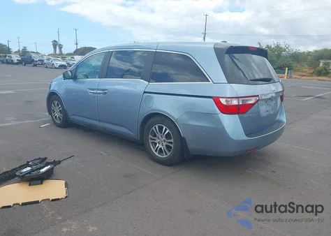 2013 Honda Odyssey Ex-L from USA, damaged, VIN 5FNRL5H67DB085754